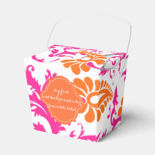 PixDezines-Pavo-Damast/DIY-Farbe Geschenkschachtel