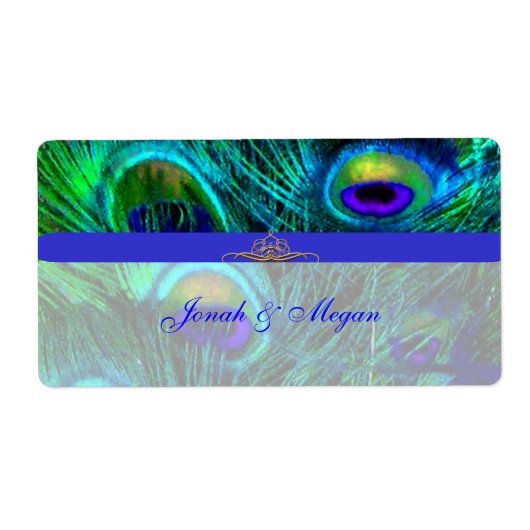 PixDezines Peacock feather/psychedelische Farben (Vorne)