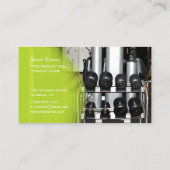 PixDezines Personal Trainer/Trainer/Fitnessraum Visitenkarte (Rückseite)
