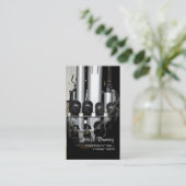 PixDezines Personal Trainer Visitenkarte (Stehend Vorderseite)