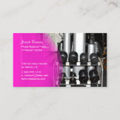 PixDezines Personal Trainer Visitenkarte (Rückseite)