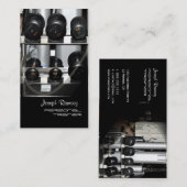 PixDezines Personal Trainer Visitenkarte (Vorne/Hinten)