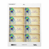 PixDezines Pfau/DIY Hintergrundfarbe (Vorne)