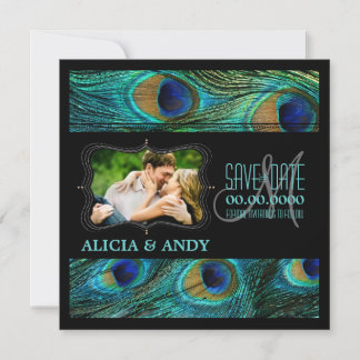 PixDezines-Pfau/Tagesgeschehen+Hintergrund Save The Date