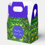 PixDezines Pfauengefechte/Degenakzent Farbe Geschenkschachtel (Geöffnet)