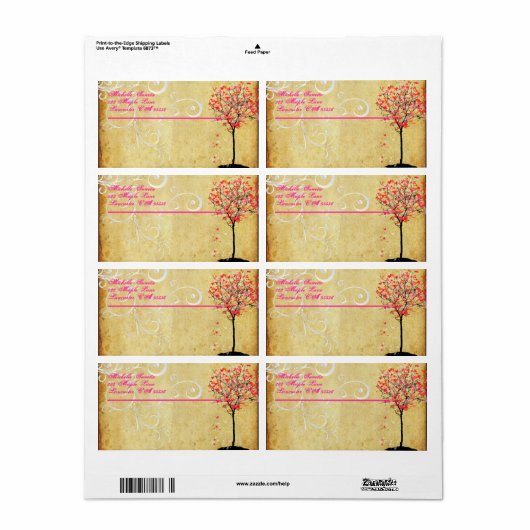 PixDezines Pink-Ahornbaum (Vorne)