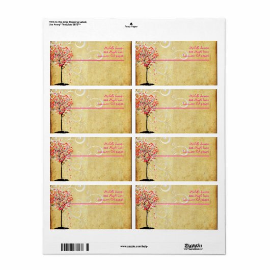 PixDezines Pink-Ahornbaum (Vorne)