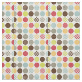 PixDezines Polka-Punkte/dunkle Hintergrundfarbe Stoff (Muster)