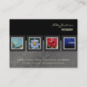 PixDezines-Portfolio-Foto-Vorlage/DIY-Farbgebung Visitenkarte (Rückseite)