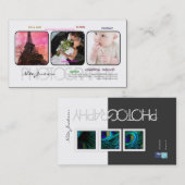 PixDezines-Portfoliomaterial/DIY-Schriftart Visitenkarte (Vorne/Hinten)