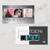 PixDezines-Portfoliomaterial/DIY-Schriftart Visitenkarte (Vorne/Hinten)