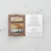 PixDezines Psalm 23, A Song von David, Hebräisch Karte (Innenseite)