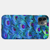 PixDezines Psychedelic Peacock Case-Mate iPhone Ca Hülle (Rückseite (Horizontal))