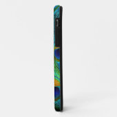 PixDezines Psychedelic Peacock Case-Mate iPhone Hülle (Hinten/Links)