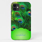 PixDezines psychedelischer Pfau Case-Mate iPhone Hülle (Rückseite)