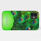 PixDezines psychedelischer Pfau Case-Mate iPhone Hülle (Rückseite (Horizontal))