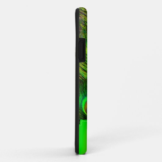 PixDezines psychedelischer Pfau Case-Mate iPhone Hülle (Hinten/Rechts)