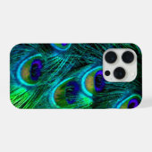 PixDezines psychedelischer Pfau iPhone Hülle (Rückseite (Horizontal))