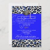 PixDezines pyschedelic cheetah 2013 Abschluss Einladung (Rückseite)