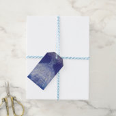 PixDezines Quinceanera Sparkle Gown, Blue Ombre Geschenkanhänger (Mit Garn)