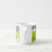 PixDezines rainforest/DIY Hintergrundfarbe Espressotasse (Rückseite)