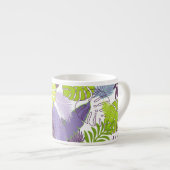 PixDezines rainforest/DIY Hintergrundfarbe Espressotasse (Vorderseite Rechts)