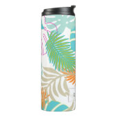 PixDezines Rainforest Foliage/DIY Hintergrund Thermosbecher (Nach links gedreht)