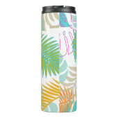 PixDezines Rainforest Foliage/DIY Hintergrund Thermosbecher (Rückseite)