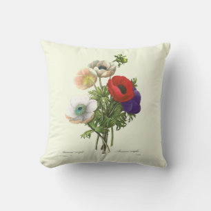 PixDezines redoute Anemone Kissen