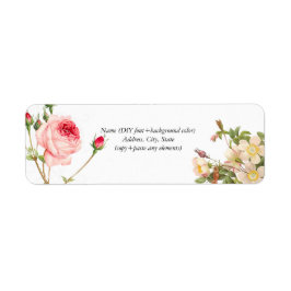 PixDezines Redoute Vintage Rose