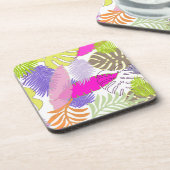 PixDezines Regenwald/DIY Hintergrundfarbe Untersetzer (Linke Seite)