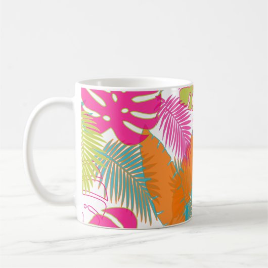 PixDezines Regenwald/einstellbares Bild Kaffeetasse (Links)