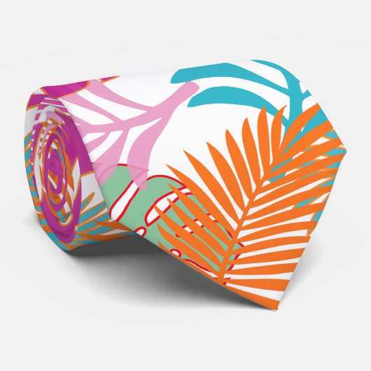 PixDezines Regenwald/Monstera/DIY Hintergrund Krawatte (Gerollt)