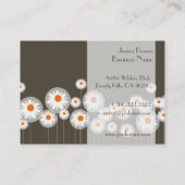 PixDezines Retro-Déry-Départements/DJ-Hintergrundf Visitenkarte (Rückseite)