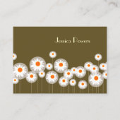 PixDezines Retro-Déry-Départements/DJ-Hintergrundf Visitenkarte (Vorderseite)