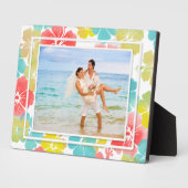 PixDezines Retro-Hibiskus Fotoplatte (Seite)