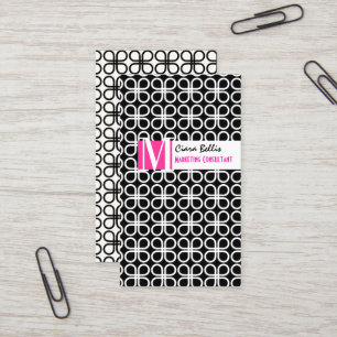 PixDezines Retro-Kleeblätter/Diy-Farben im Handumd Visitenkarte