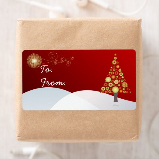 PixDezines Retro Weihnachtsbaumschmuck (Insitu)