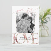 PixDezines Rett Datum/Botanica-Liebe Save The Date (Stehend Vorderseite)