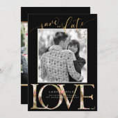 PixDezines Rett Datum/Botanica-Liebe Save The Date (Vorne/Hinten)