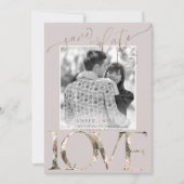 PixDezines Rett Datum/Botanica-Liebe Save The Date (Vorderseite)