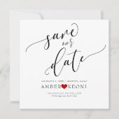 PixDezines Rett Datum/Fun Script/DIY Hintergrund Save The Date (Vorderseite)