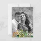 PixDezines Rett Datum/Grün, Ältere+Fern Rett Save The Date (Rückseite)