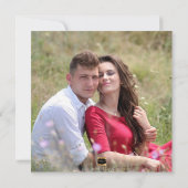 PixDezines Rett Datum/Imitate Rose Gold/DIY Hinter Save The Date (Rückseite)