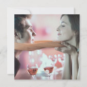 PixDezines Rett Datum/Imitate Silver/DIY Hintergru Save The Date (Rückseite)