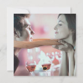 PixDezines Rett-Datum/Mauve/DIY-Hintergrund Save The Date (Rückseite)