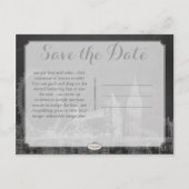 PixDezines/rett-Datum/Tafel/London-Zeichnung Ankündigungspostkarte (Rückseite)