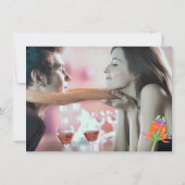 PixDezines Rett Datum/Wasserfarbe/Herbst Save The Date (Rückseite)