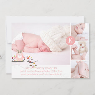 PixDezines Rosa Uhu/Gaue Akzent Farbe Ankündigung