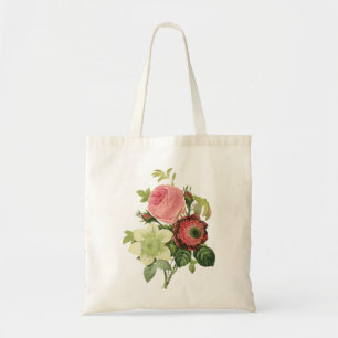 PixDezines Rose/Clementine/Anemone/Redoute Tragetasche
